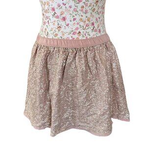 Aerie blush sequence fairy mini skirt Size medium but runs like 6/8